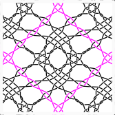 spider with narrow eye and stars