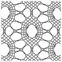 open centered spider B