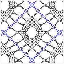 open centered spider Q